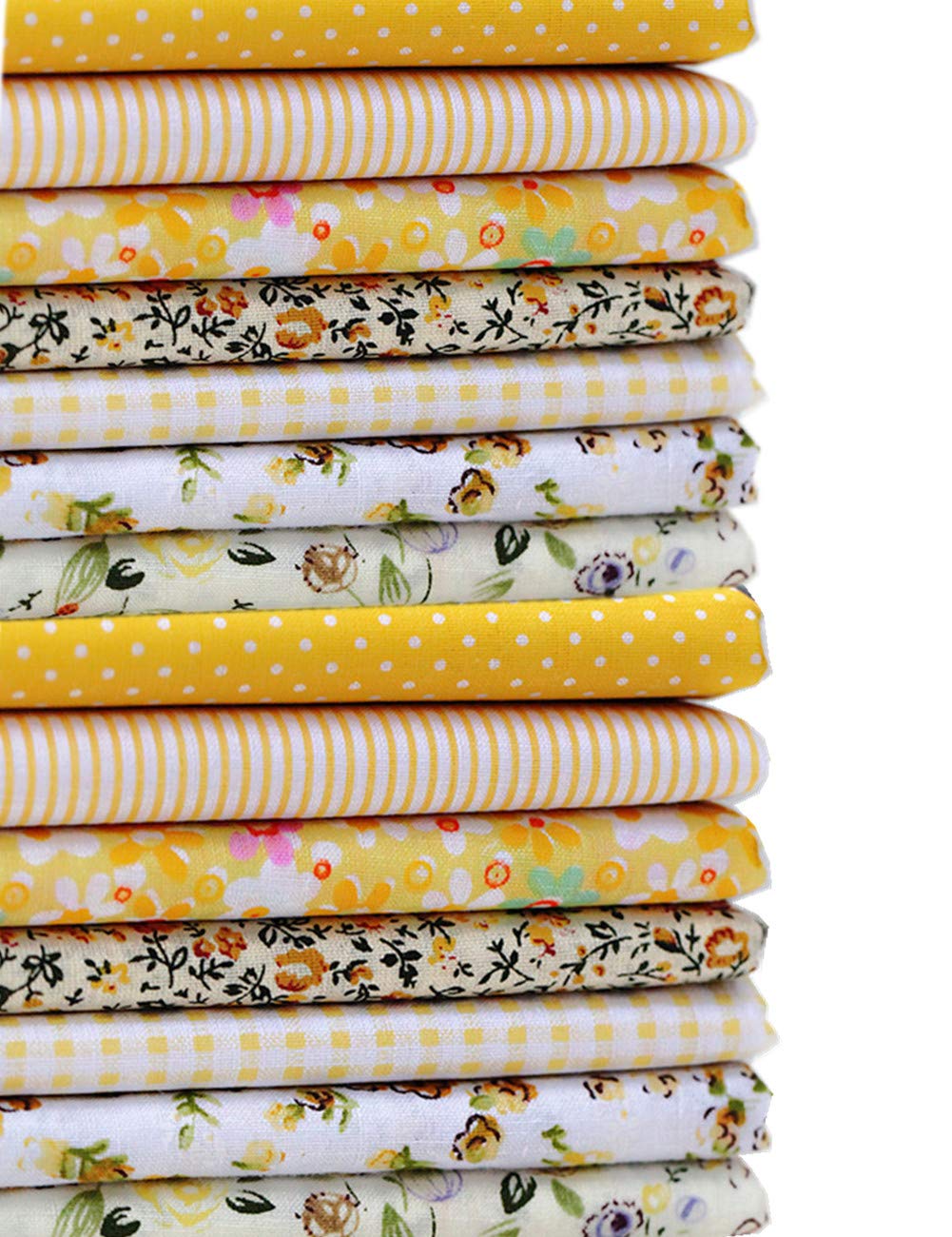 Amazon.com: MSCFTFB 14 Pieces Assorted 7 Designs Square Fabric